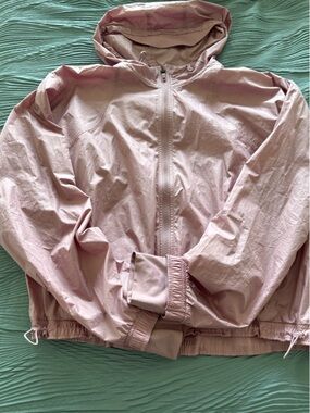adidas Pale Pink Mesh-Lined Jacket
